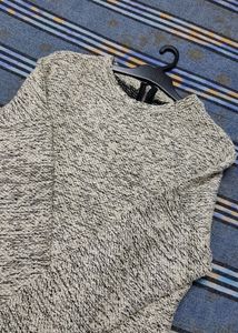 Woolen Loose Pattern Sweater For Women