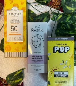 Skincare Bundle: Sunscreen & Moisturizer