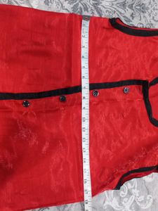 Traditional Red &amp; Black Outfit