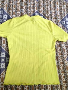 Cute Lemon Green Top