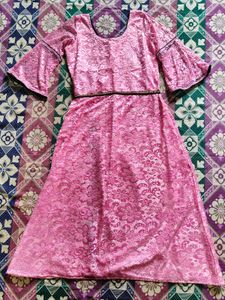 Pink Lace Dress