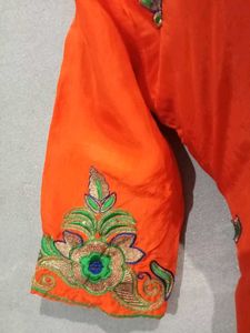Pure Silk Thread Work Salwar Suit