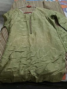 Elegant Green Kurta Set