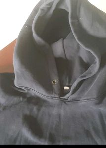 Fleece wool Black Hoodie