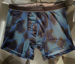 Jockey Boxer Briefs - Blue Pattern