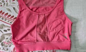 Pink Athletic Tank/Sports Bra