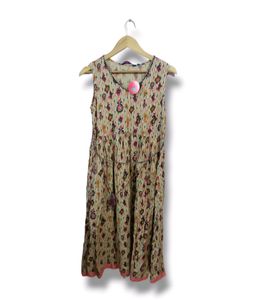 Fusion Ikat Print Fit & Flare Dress (Women's)