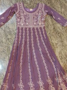 Embroidered Maxi Dress