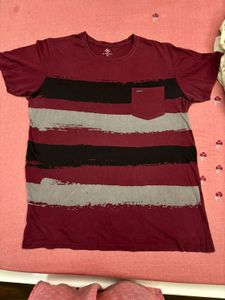 Maroon Mens T Shirt