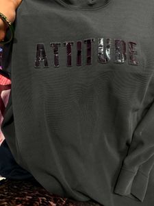Attitude Graphic Sweatshirt