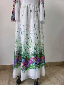 Printed Chiffon Dress (Fixed Price)