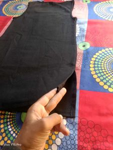 Sleek Black Mini Dress