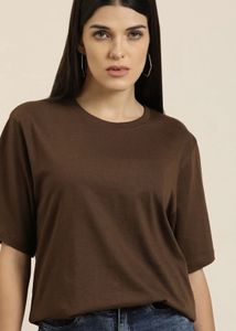 Brown Oversized T-Shirt
