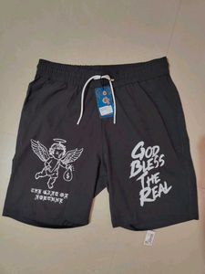 Graphic Print Men's Shorts
