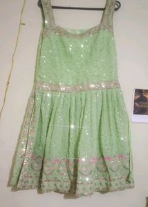 Sarara Set With Duppata &amp; Earring Mang Tika Combo