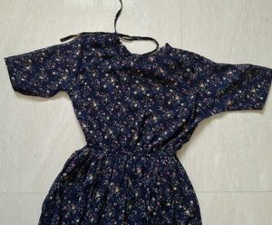 ❗Sale❗4(Strechable)Floral Print Midi Dresses🌷