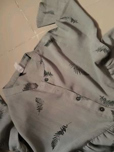 Feather Print Top