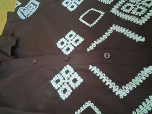 Brown Patterned Shirt