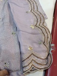 Lilac Embellished Salwar Kameez