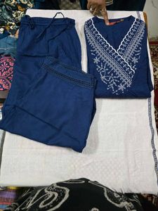 Elegant Embroidered Kurta Set