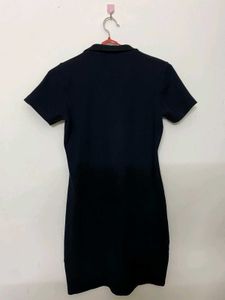 Cute Black Shirt Dress