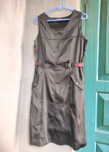 Prada 90's Vintage Sports Black Nylon Dress