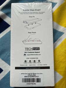 [2 Pc] Glass Screen Protector iPhone 12 / Pro