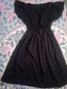 Black Flared Dress