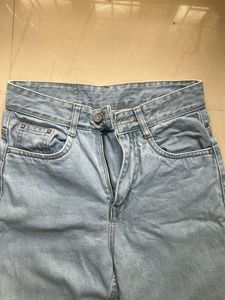 Light Wash Wide Leg Jeans