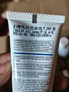 FCL Multivitamin Face Mask