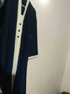 Stylish Navy Blue Kurta