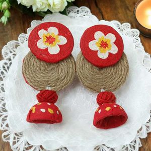 Embroidery earrings set..