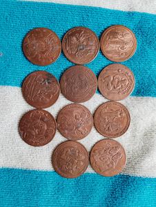 11 Old Coins Of Gods 1818