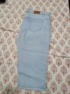 Denim Capri