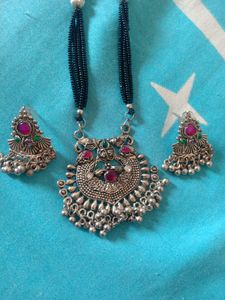 Mangalsutra and Necklace Combo