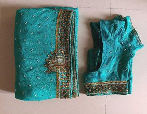 🛍 Heavy Work Saree 🛍