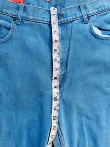 Karat Men Denim Blue Baggy Jeans