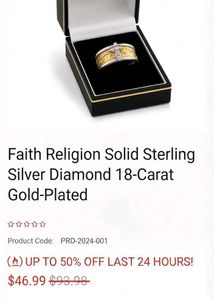 Gold Plated Statement Ring