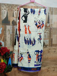 Brand New Kantha Saree With Uncut Blouse Piece
