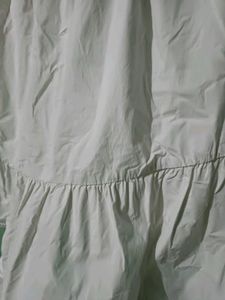 White Tiered Skirt