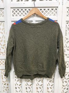 Made In Korea Vintage Patterned Sweater ()