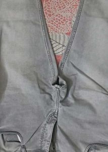 Stylish Grey Denim Jeans