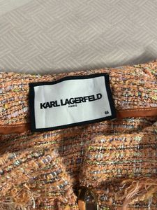 Karl Lagerfeld Tweed Top