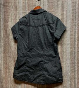 Black Western Style Shirt