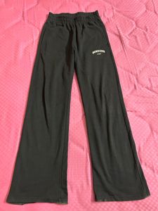 Bonkers Corner Black Wide Leg Joggers
