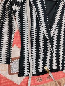 Stylish Striped Co-ord Set (Aj)