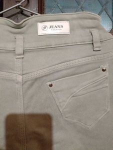 Olive Green Skinny Jeans