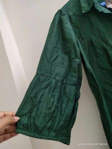 Beautiful Green Korean Shirt - S/M