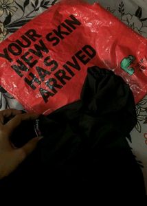 NEW ME BLACK OFFSHOULDER DRESS