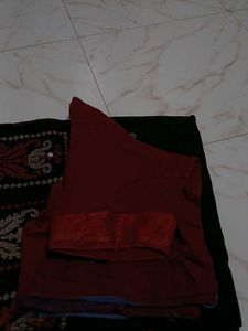 Black Saree With Blouse